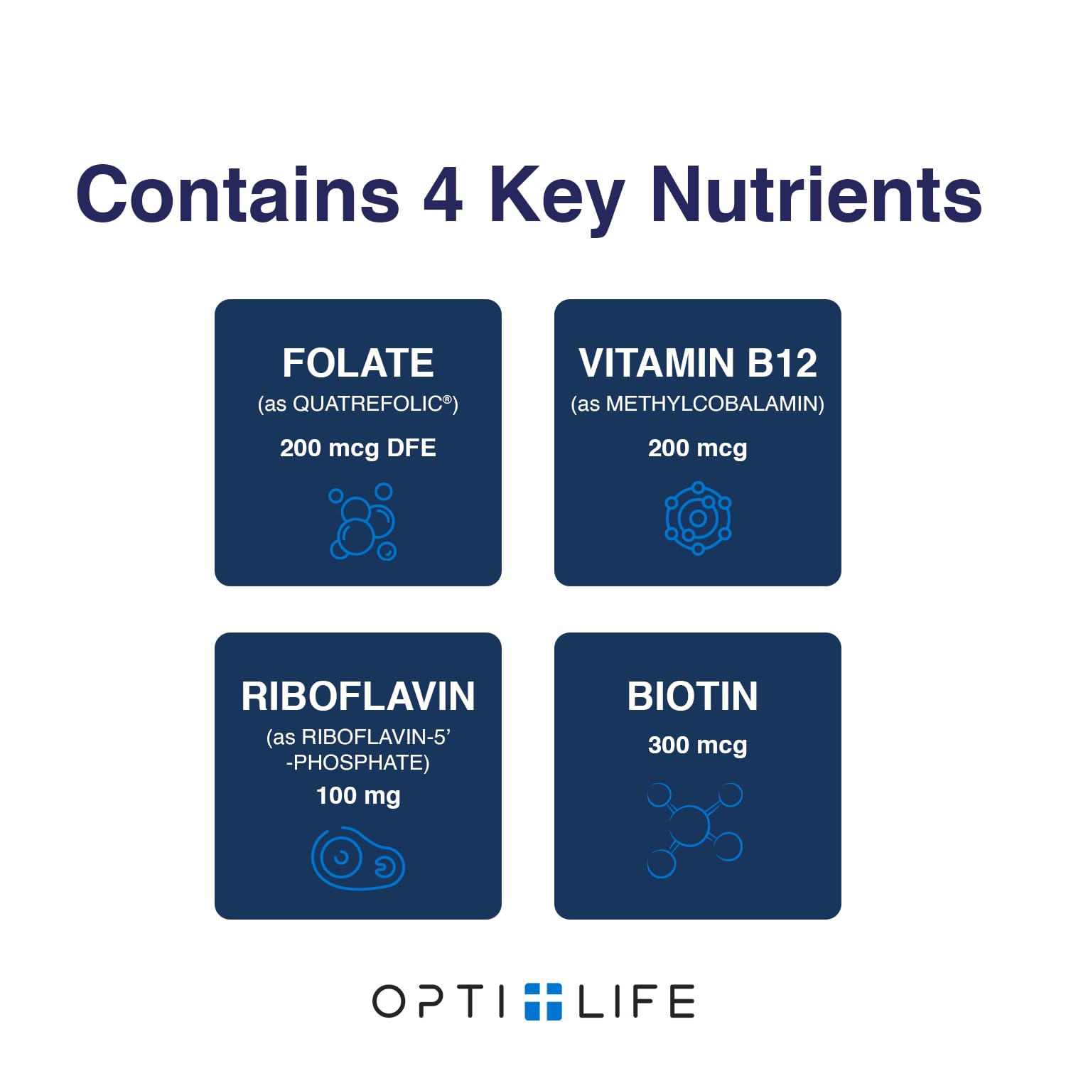 Opti + Homocysteine Capsules | Daily Brain and Heart Health Supplements* | Brain Supplement with Methylcobalamin & Methylfolate | 60 capsules/30 Servings Opti + Life Au supplements