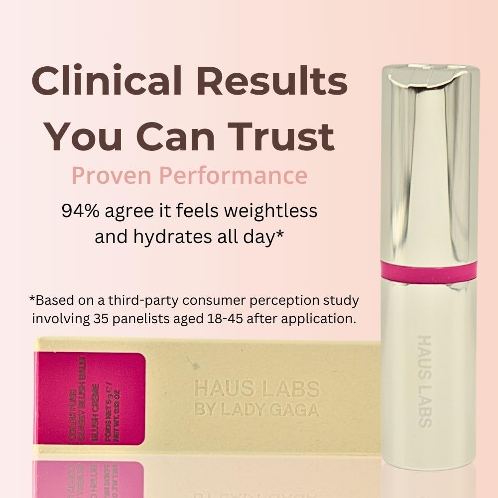 Haus Labs Color Fuse Longwear Hydrating Glassy Lip + Cheek Blush Balm Stick - Glassy Pitaya Haus Laboratories Au supplements