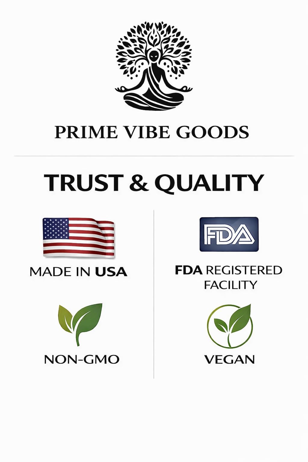 Prime Vibe Goods Lift & Drift – Energy & Stress Support Supplement – Adaptogens for Focus, Relaxation & Sleep – Ashwagandha, Magnesium, Rhodiola, GABA, Maca – Vegan (2-Pack, 120 Capsules) Prime Vibe Goods Au supplements
