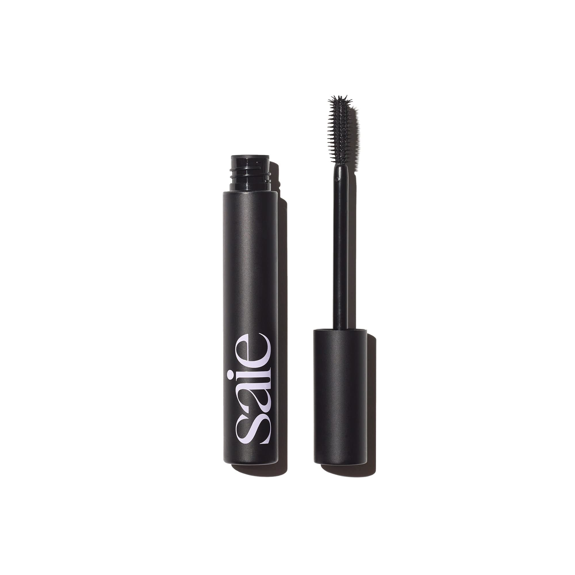 Saie Mascara 101 - Lash Lengthening Mascara for Thick, Bold, Lifted Lashes - Buildable Eye Makeup Formulated to Strengthen and Condition with Rich Nutrients - Black (0.31 oz) Saie Au supplements