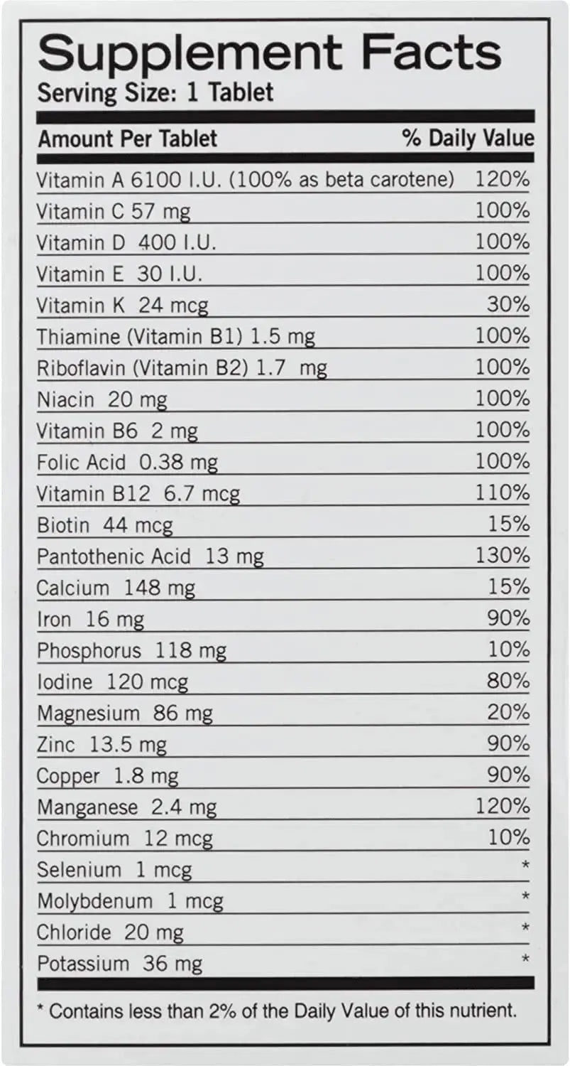Geritol Complete Tablets, 100 Count (Pack of 3) Geritol Au supplements