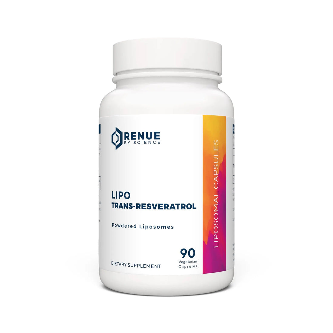 Renue By Science Resveratrol | High Strength Liposomal Resveratrol Supplement | 90 Trans Resveratrol Capsules - 125mg Reservatrol per Serving | Non-GMO | Made in The USA Third-Party Tested Renue By Science Au supplements
