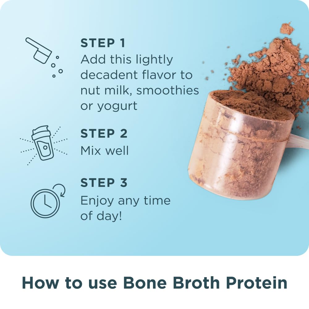 Ancient Nutrition Protein Powder Made from Real Bone Broth, Chocolate, 20g Protein Per Serving, 20 Serving Tub, Gluten Free Hydrolyzed Collagen Ancient Nutrition Au supplements