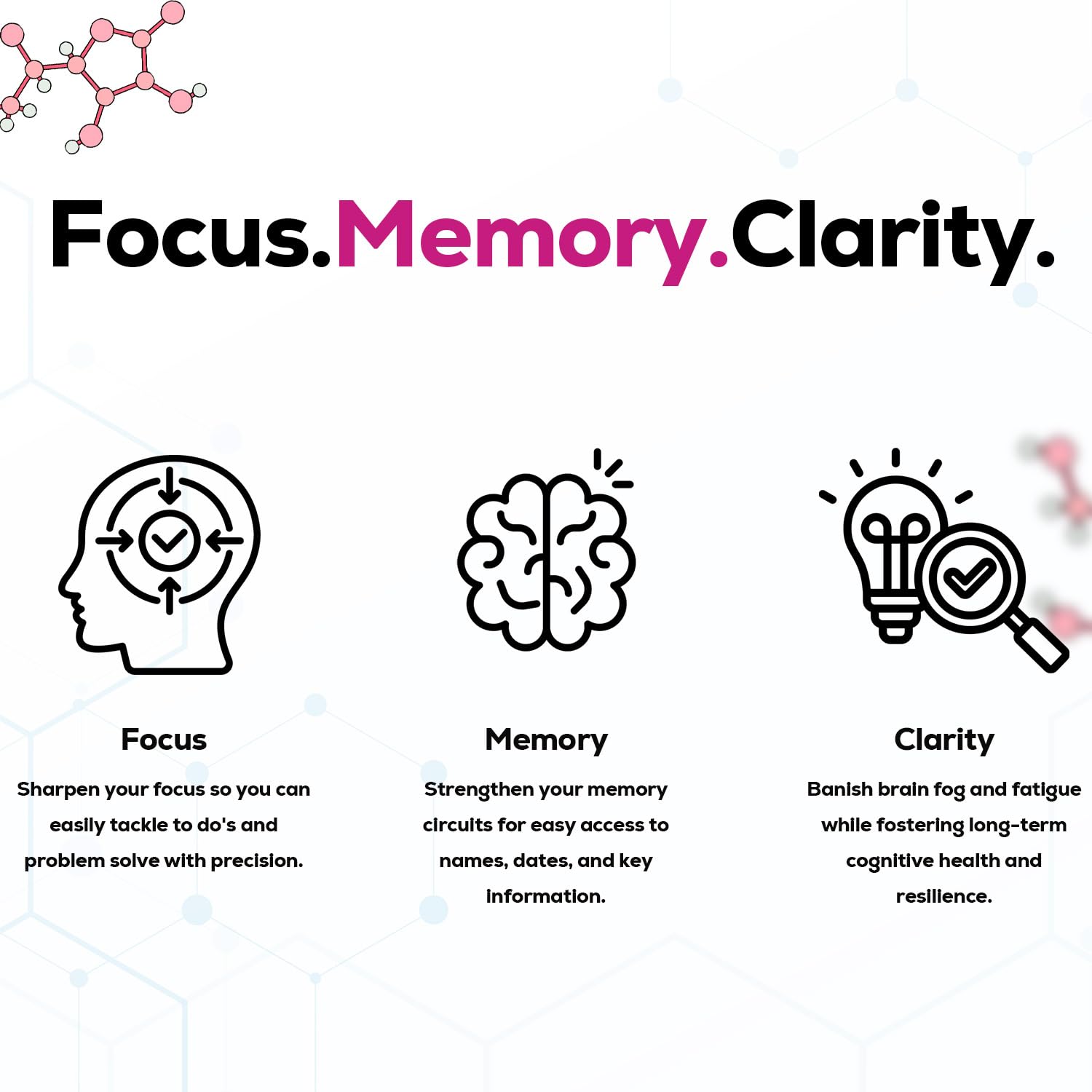 Just Thrive Focus & Memory Gummies – Nootropic Brain Supplement for Clarity, Concentration, Memory Support, & Energy – Citicoline, Lion’s Mane, Vitamin B12 & D3 Just Thrive Au supplements