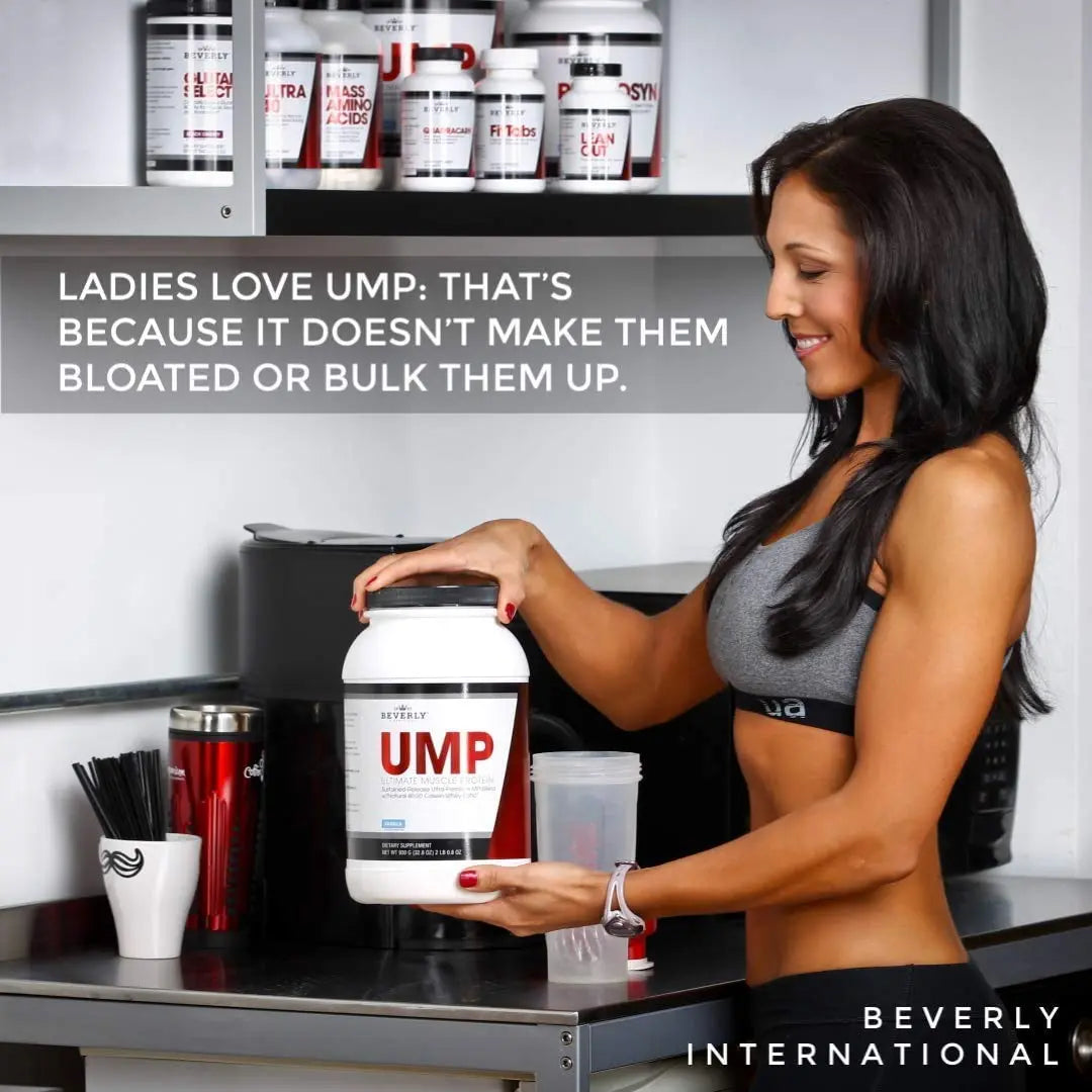 Beverly International UMP Protein Powder, Cookies & Cream. Unique Whey-Casein Ratio Builds Lean Muscle. Easy to Digest. No Bloat. (32.8 oz) 2lb .8 oz Beverly International Au supplements