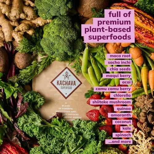Ka’Chava All-In-One Nutrition Shake Blend, Coconut Acai, 85+ Superfoods, Nutrients Ka'Chava Au supplements