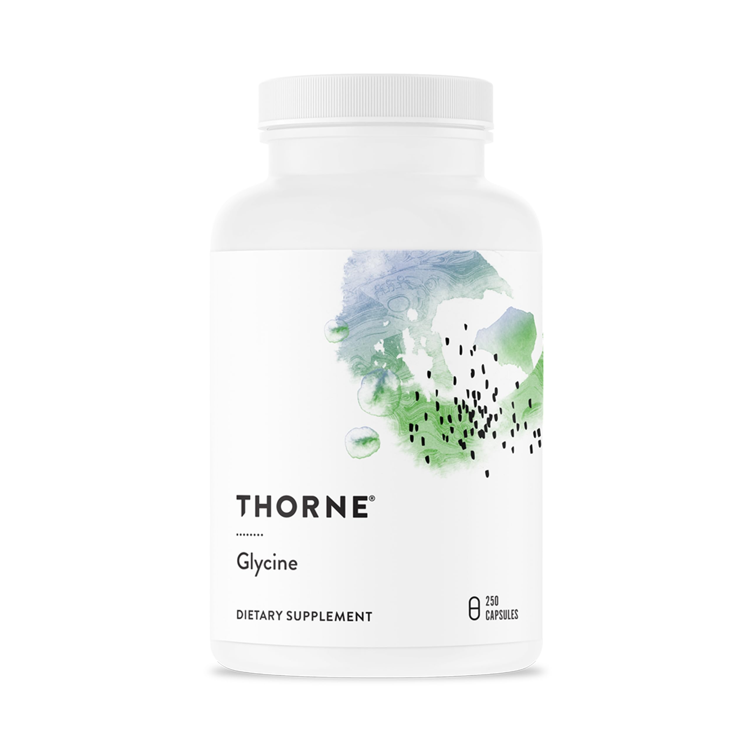 THORNE - Glycine - Supports Relaxation, Stress Management, Detoxification & Healthy Muscle Function* - Amino Acid Supplement - Third-Party Certified