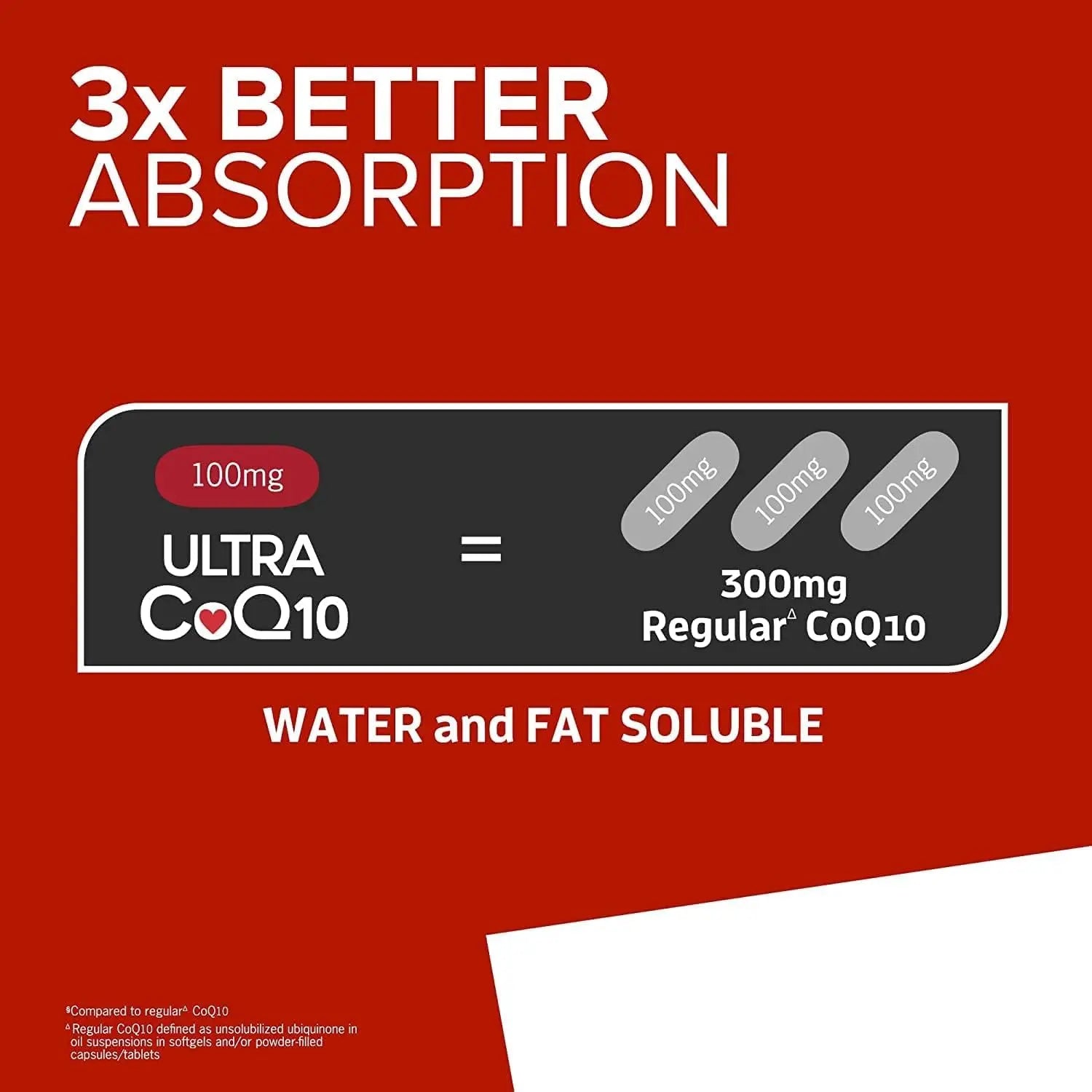 Qunol CoQ10 100mg Softgels, 3X Better Absorption 4 Month Supply + 120 Count Magnesium Qunol Au supplements
