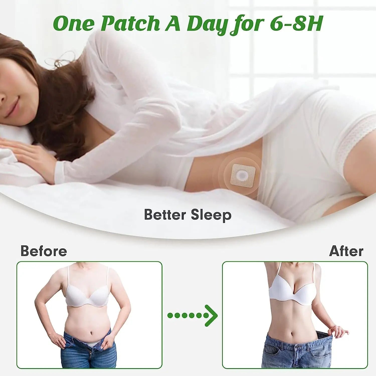 Hairline Mugwort Belly Button Patch, Natural Mugwort Essence Patch, Moxibustion Patch Hairline Au supplements