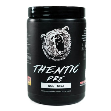 THENTIC Caffeine Free Pre Workout - Naturally Flavored & Sweetened Nootropic Non-Stim THENTIC Au supplements