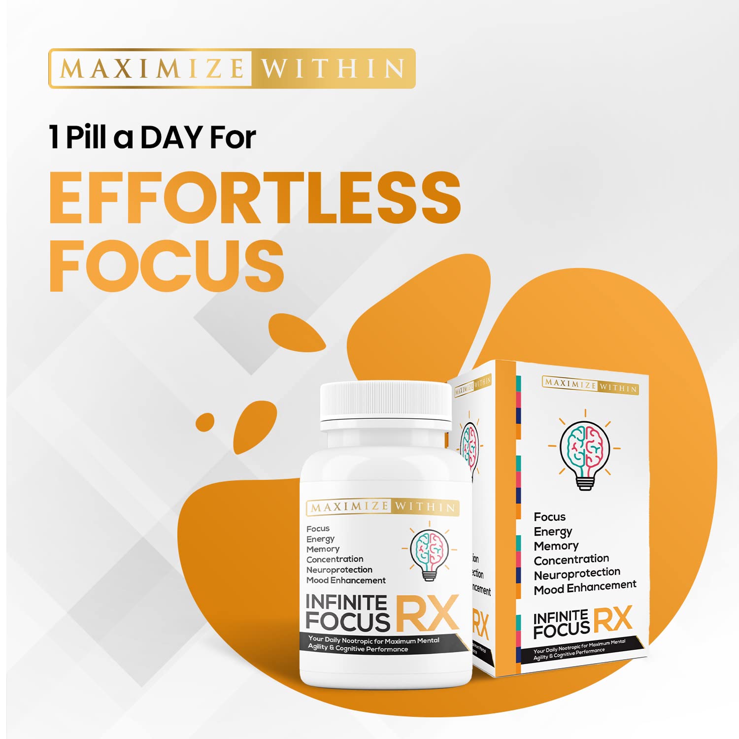 Maximum Slim Infinite Focus RX Nootropic Capsules Maximum Slim Au supplements