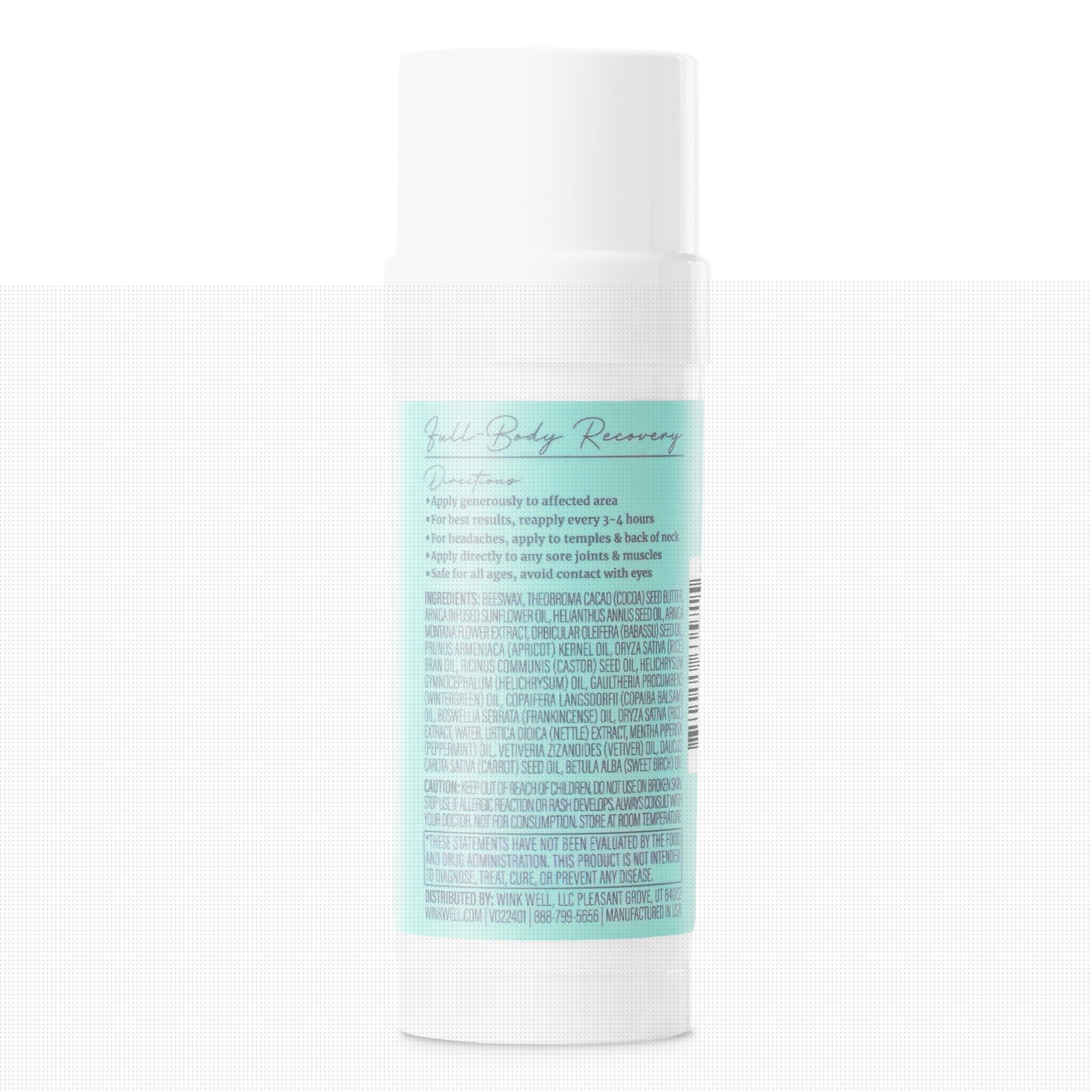 Wink Well Comfort Stick | Extra Strength Natural Muscle Relief | No-Mess roll on Stick | Joint Relief Wink Naturals Au supplements