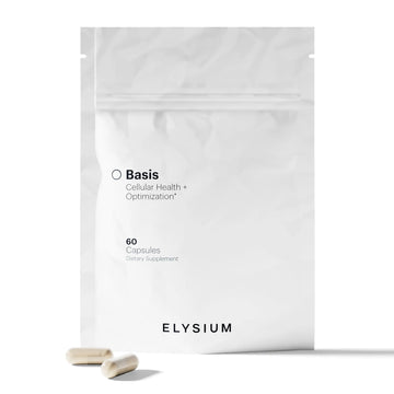 ELYSIUM Basis NAD Plus Supplement 30 Servings - with Nicotinamide Riboside 250mg and Pterostilbene 50mg - Healthy Aging Supplement & Cellular Energy ELYSIUM Au supplements
