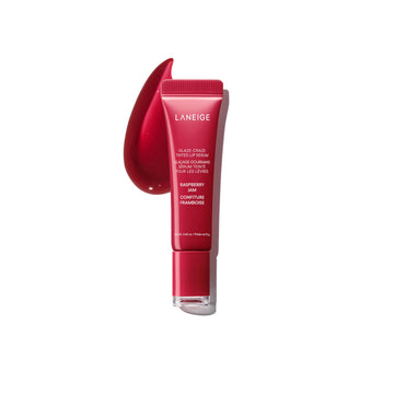 LANEIGE Glaze Craze Tinted Lip Serum, Raspberry Jam: Hydrating Lip Serum for Glossy, Nourished Lips with Plumping Polypeptides LANEIGE Au supplements