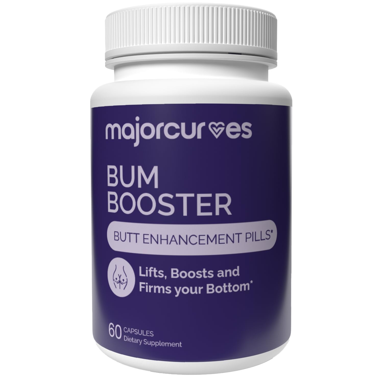 Major Curves Bum Booster Pills – Butt Enhancement for Women, Booty Growth Capsules for Bigger Bum, Curvier Hips and Glutes, Natural Brazilian Butt Lift Alternative with Fenugreek and Wild Yam Major Curves Au supplements