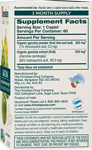 Himalaya Organic Garcinia Cambogia Herbal Supplement, Appetite Control, Lipid Metabolis Himalaya Au supplements