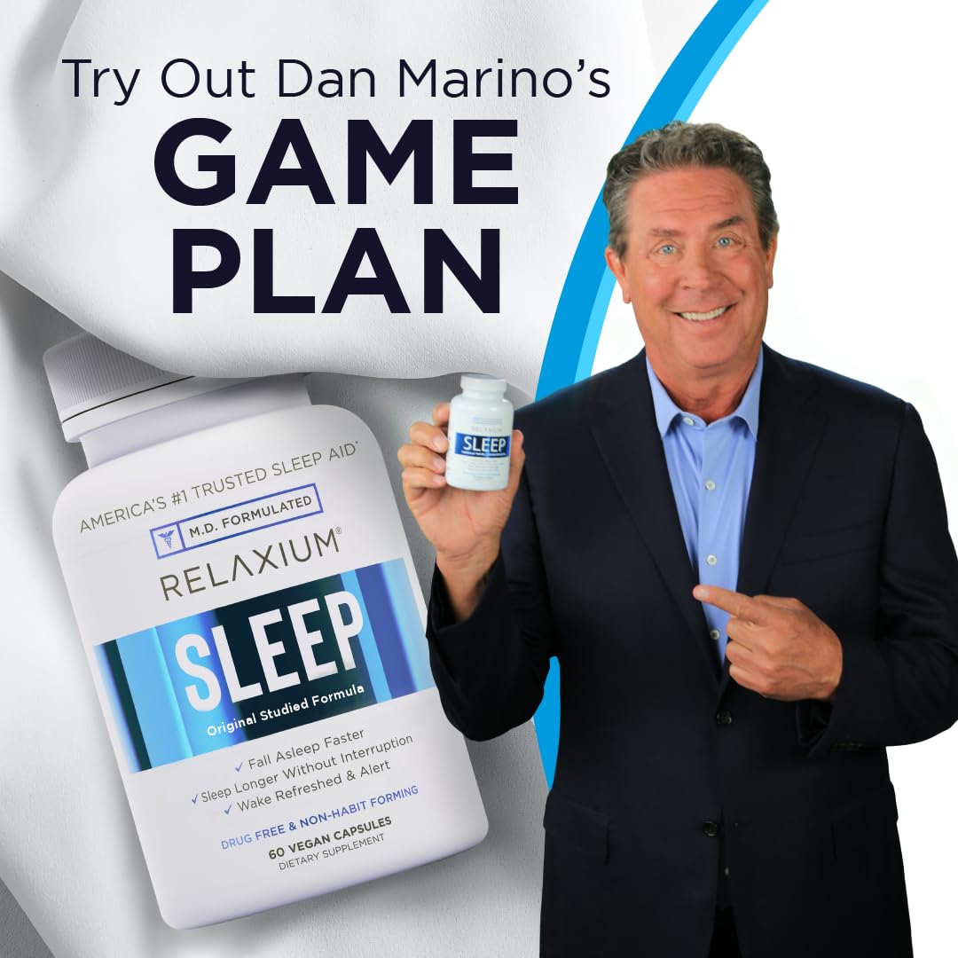 Relaxium Sleep Aid, 30-Day Supply, Dietary Supplement for Better Sleep Relaxium Au supplements