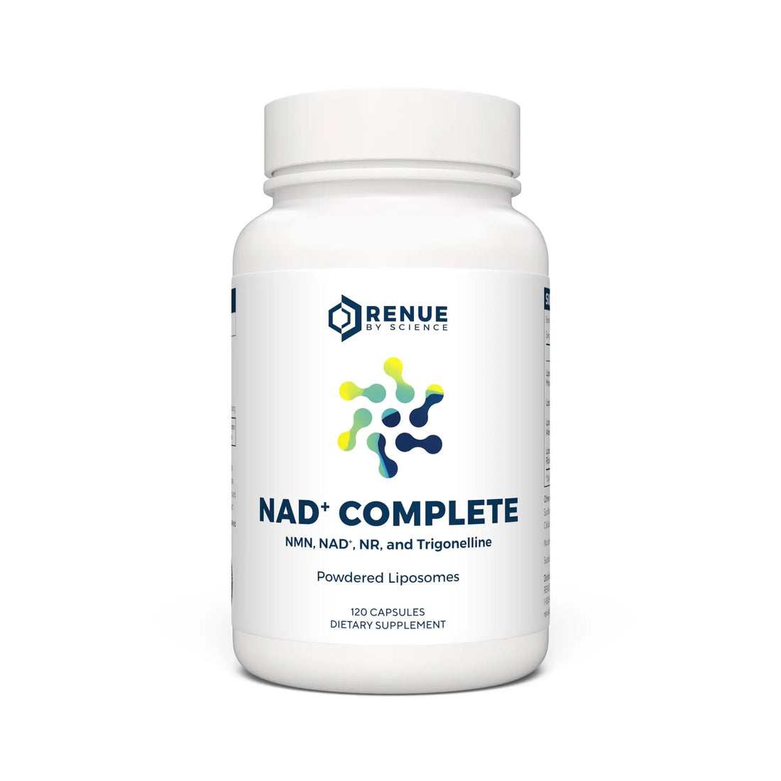 RENUE by SCIENCE NAD+ Complete | 120 Liposomal NAD Supplement Capsules with NMN, NR & Trigonelline - 210mg NMN & 160mg NAD per Serving | Bioavailable Formula for Increased Absorption | Made in the USA Renue By Science Au supplements