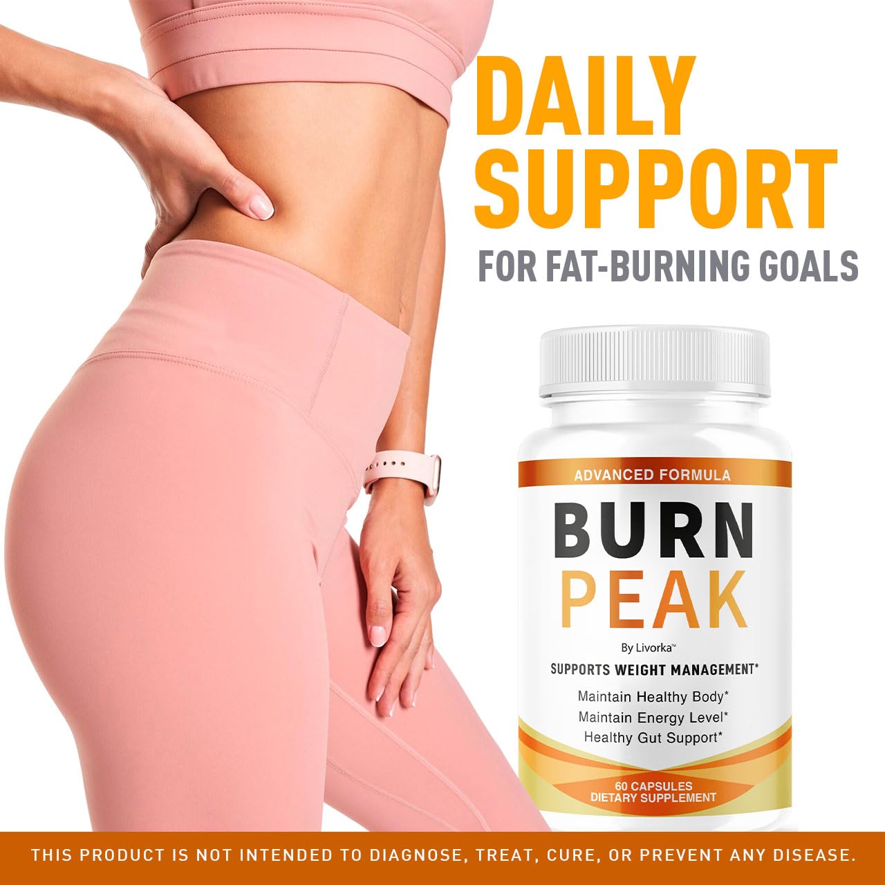(3 Pack) Burn Peak Capsules - Official BurnPeak Weight Pills Advanced Premium Support, All Natural Burn Peak Pink Salt Trick Supplement for Overall Health & Wellness Reviews, 180 Capsules for 3 Months LIVORKA Au supplements