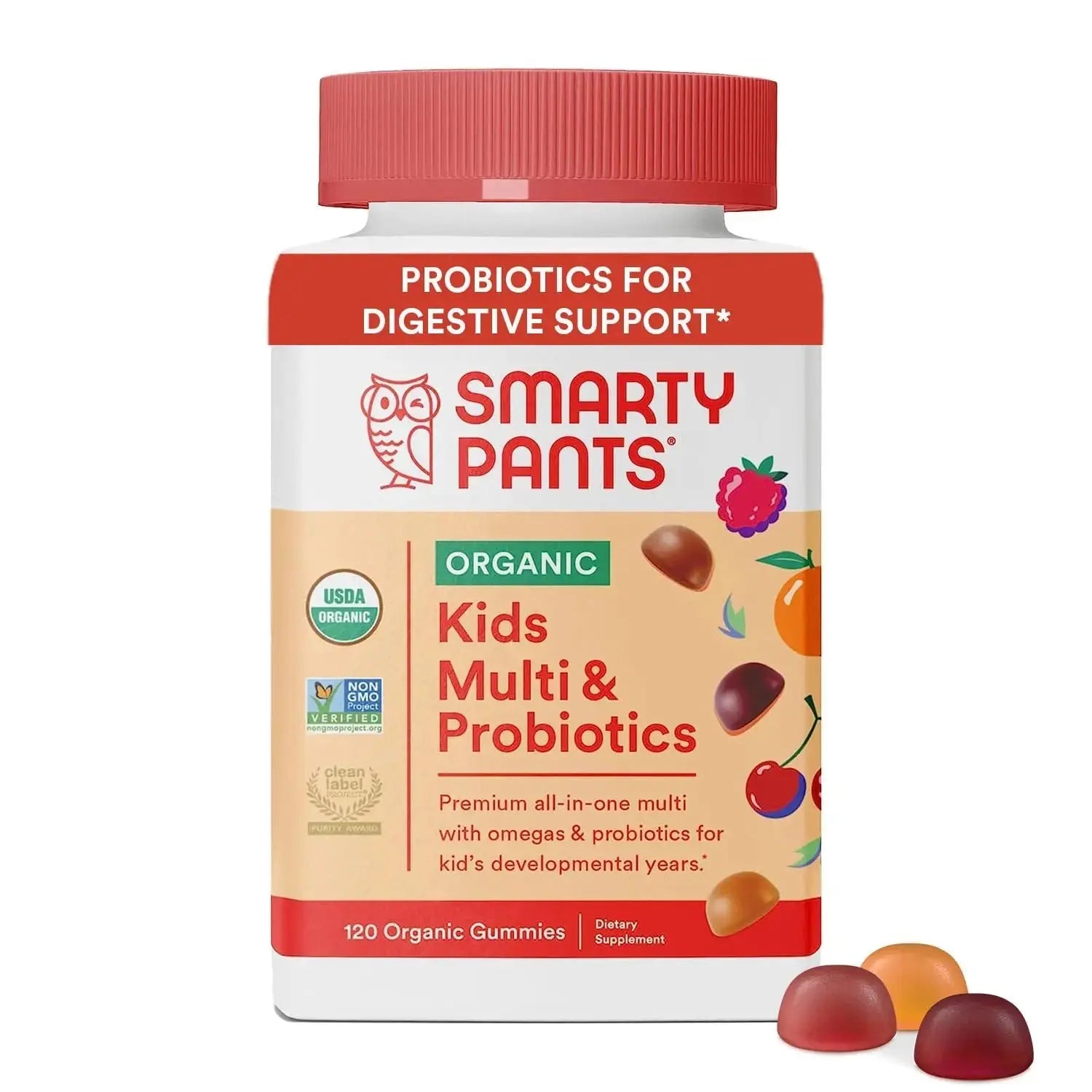 SmartyPants Kids Multivitamin Gummies 120 Count and Women's Multivitamin Gummies 60 Count Bundle SmartyPants Au supplements