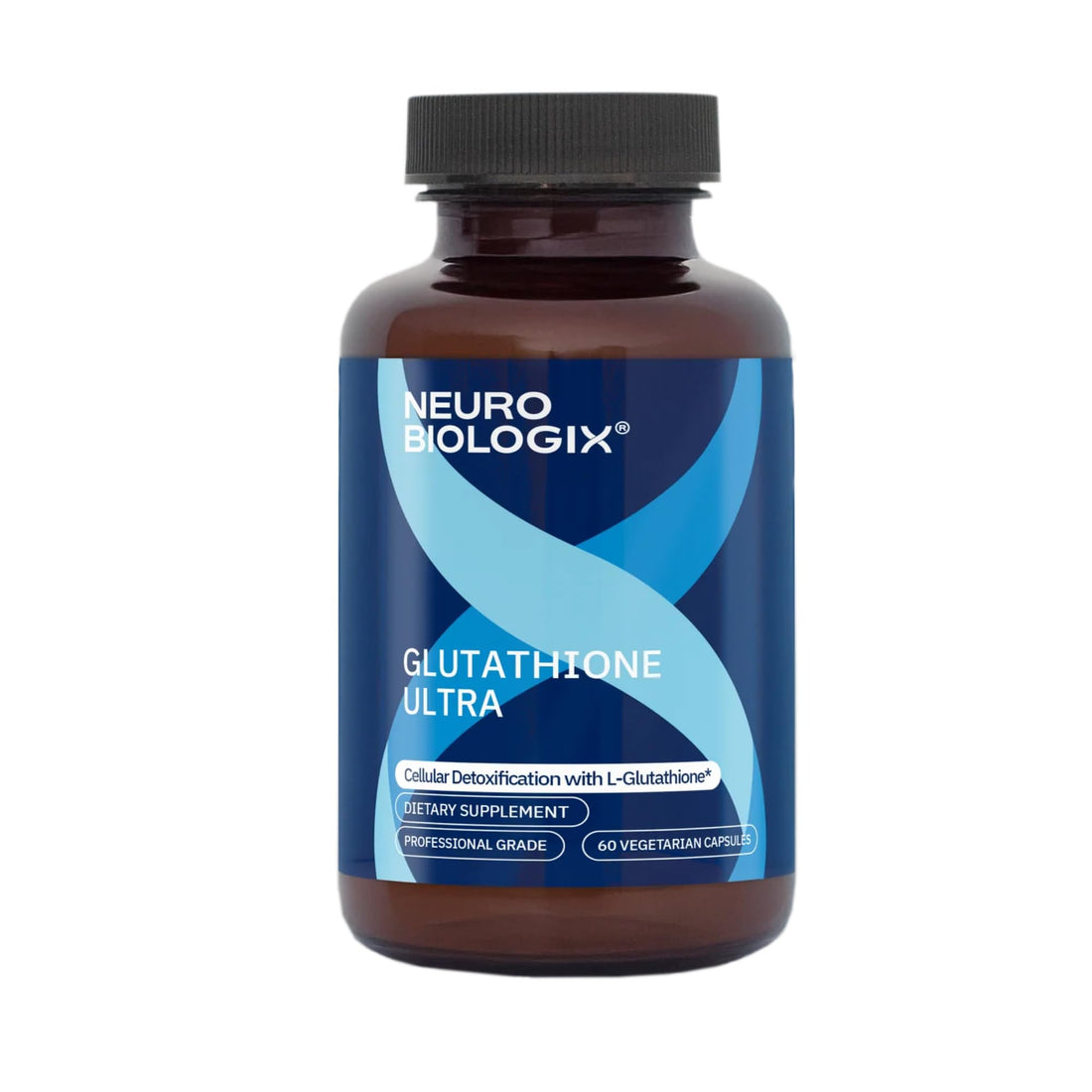 Neurobiologix Glutathione Ultra, L-Glutathione Antioxidant Complex with Vitamin C, A, B2, B6, Zinc, Selenium, Manganese, Taurine & Quercetin for Cellular Health, Gluten Free, 60 Vegetarian Capsules Neurobiologix Au supplements