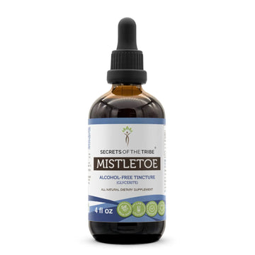 Secrets of the Tribe Mistletoe Tincture Alcohol-Free Liquid Extract, Mistletoe Secrets of the Tribe Au supplements
