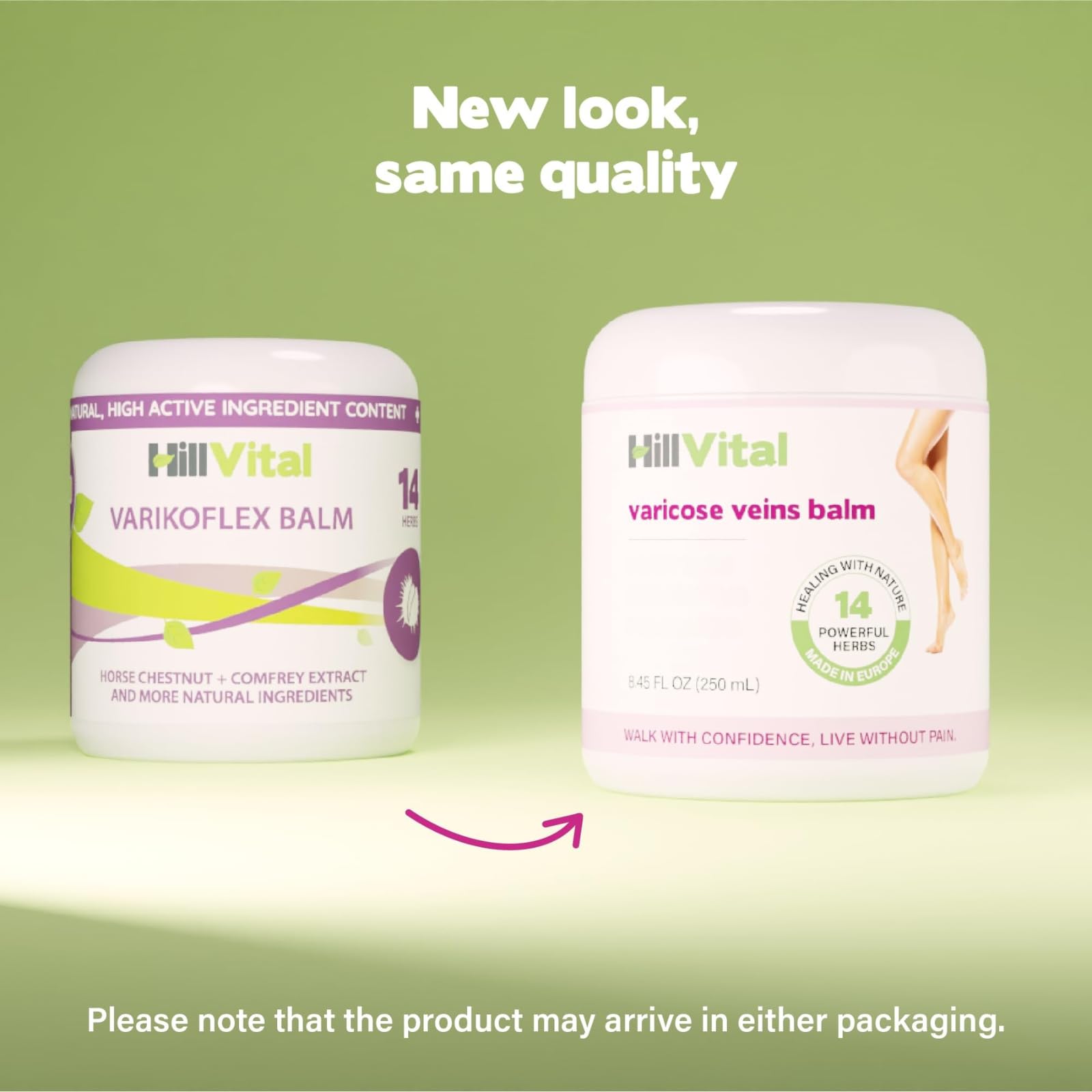 Hill Vital Natural Solutions HillVital Herbal Leg Care Balm with Horse Chestnut – Lightweight Botanical Cream for Daily Skin Care & Massage, Non-Greasy Formula for Legs & Body, 250 ml Hill Vital Natural Solutions Au supplements