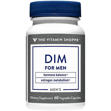 The Vitamin Shoppe DIM Men with BioPerine 200mg - Hormone Balance | Estrogen Metabolism Support | 60 Capsules | Enhanced Absorption The Vitamin Shoppe Au supplements