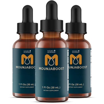 Mounjaboost – Natural Herbal & Plant-Based Supplement with 6 Exotic Nutrients & Botanicals – Made in USA, GMP-Certified, Non-GMO, Easy-to-Take – 30 mL, 3 Month Supply Nature’s NutriWave Au supplements