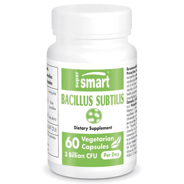 Supersmart - Bacillus Subtilis 3 Billion CFU per Day (High Potency) - Spore Probiotic Supersmart Au supplements