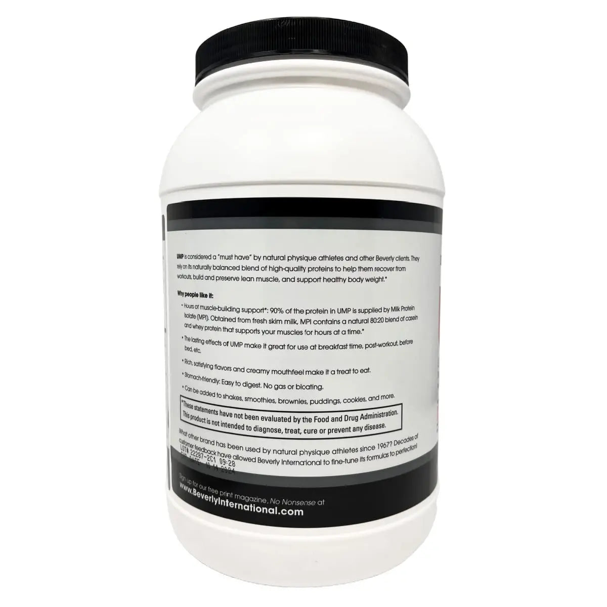 Beverly International UMP Protein Powder, Strawberry. Unique Whey-Casein Ratio Beverly International Au supplements