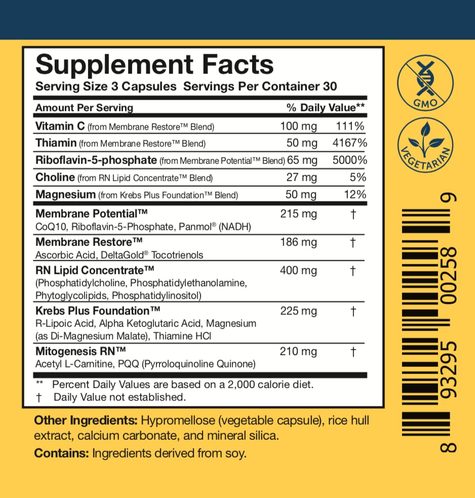 Researched Nutritionals Mens & Womens Vitamins - Optimized Energy Duo - Adrenal Support & Mitochondrial Supplements to Promote Optimal Cellular Energy - ATP 360 & Multi-Plex Researched Nutritionals Au supplements
