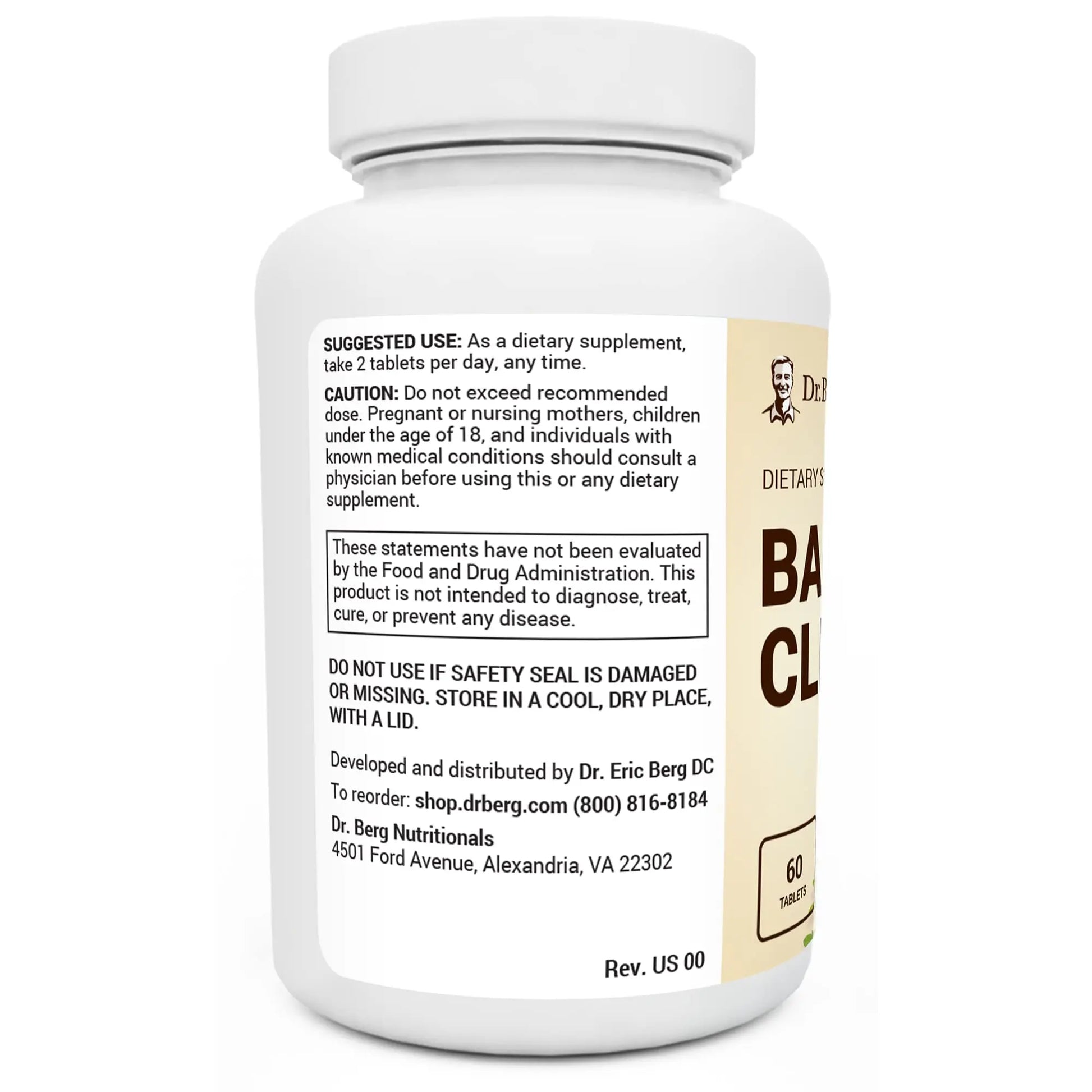 Dr. Berg's Bacti-Cleanse - 8in1 Immune Booster Supplements with Digestive Dr. Berg Nutritionals Au supplements