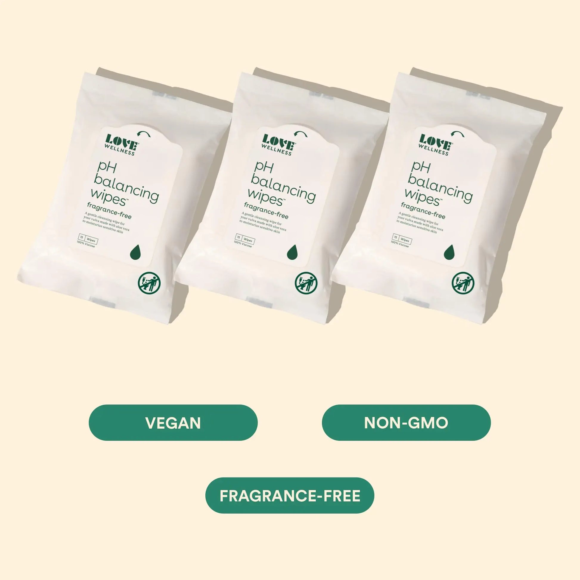Love Wellness pH Balancing Wipes for Women | Feminine Hygiene for Cleansing with Aloe Vera Love Wellness Au supplements
