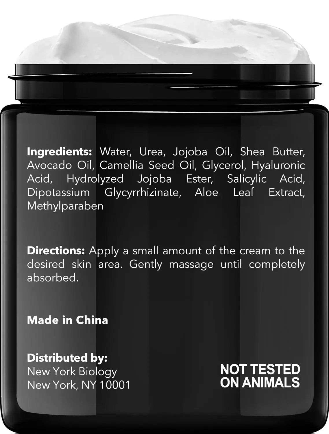 New York Biology 42% Urea Cream with 2% Salicylic Acid - Moisturizing Urea Foot Cream NEW YORK BIOLOGY THE ULTIMATE COSMECEUTICALS Au supplements