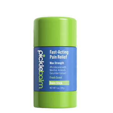 PickleBalm Pickleball In-Game Muscle Pain Relief Balm Stick with 4% Lidocaine, Arnica, Menthol, Cucumber Seed Extract for Shoulders, Knees, Wrists, and More, 1oz Stick PickleBalm Au supplements