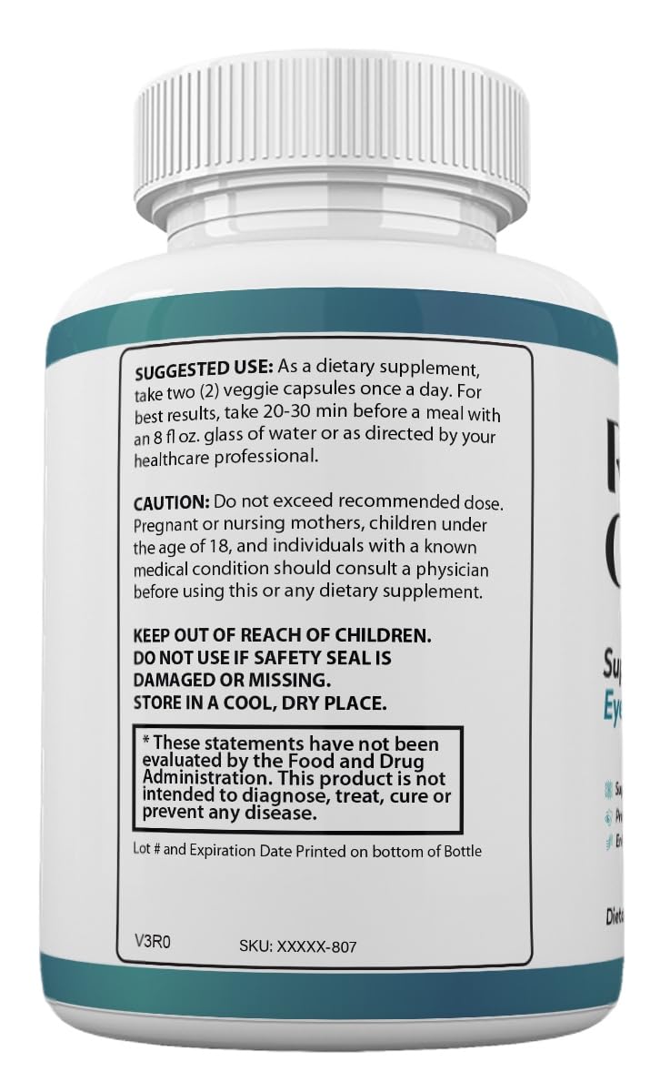 Zonata Vision Clear Eye Health Support Vitamins Pills, Vision Clear Supplement, 60 Capsules Zonata Au supplements