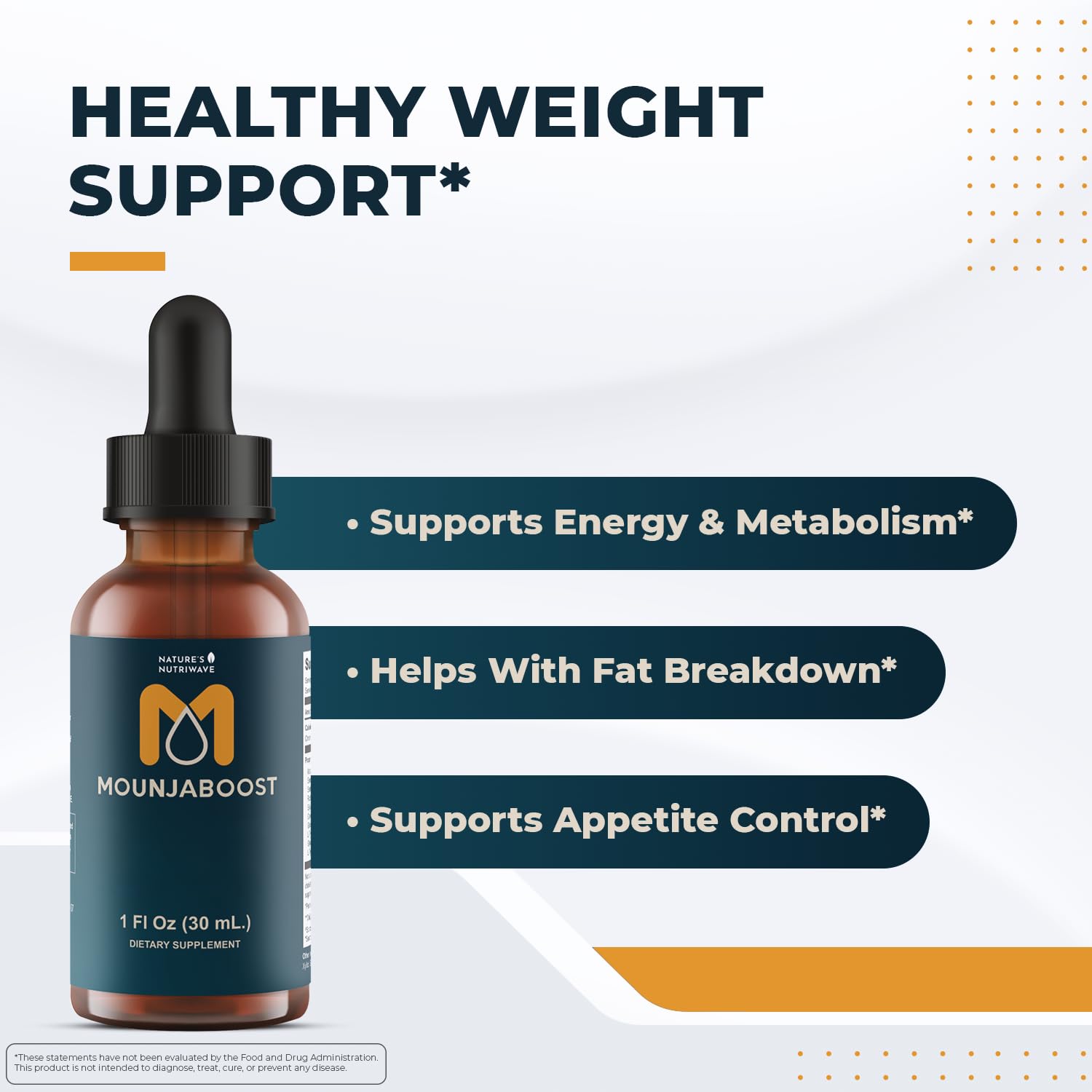 Mounjaboost – Natural Herbal & Plant-Based Supplement with 6 Exotic Nutrients & Botanicals – Made in USA, GMP-Certified, Non-GMO, Easy-to-Take – 30 mL, 1 Month Supply Nature’s NutriWave Au supplements