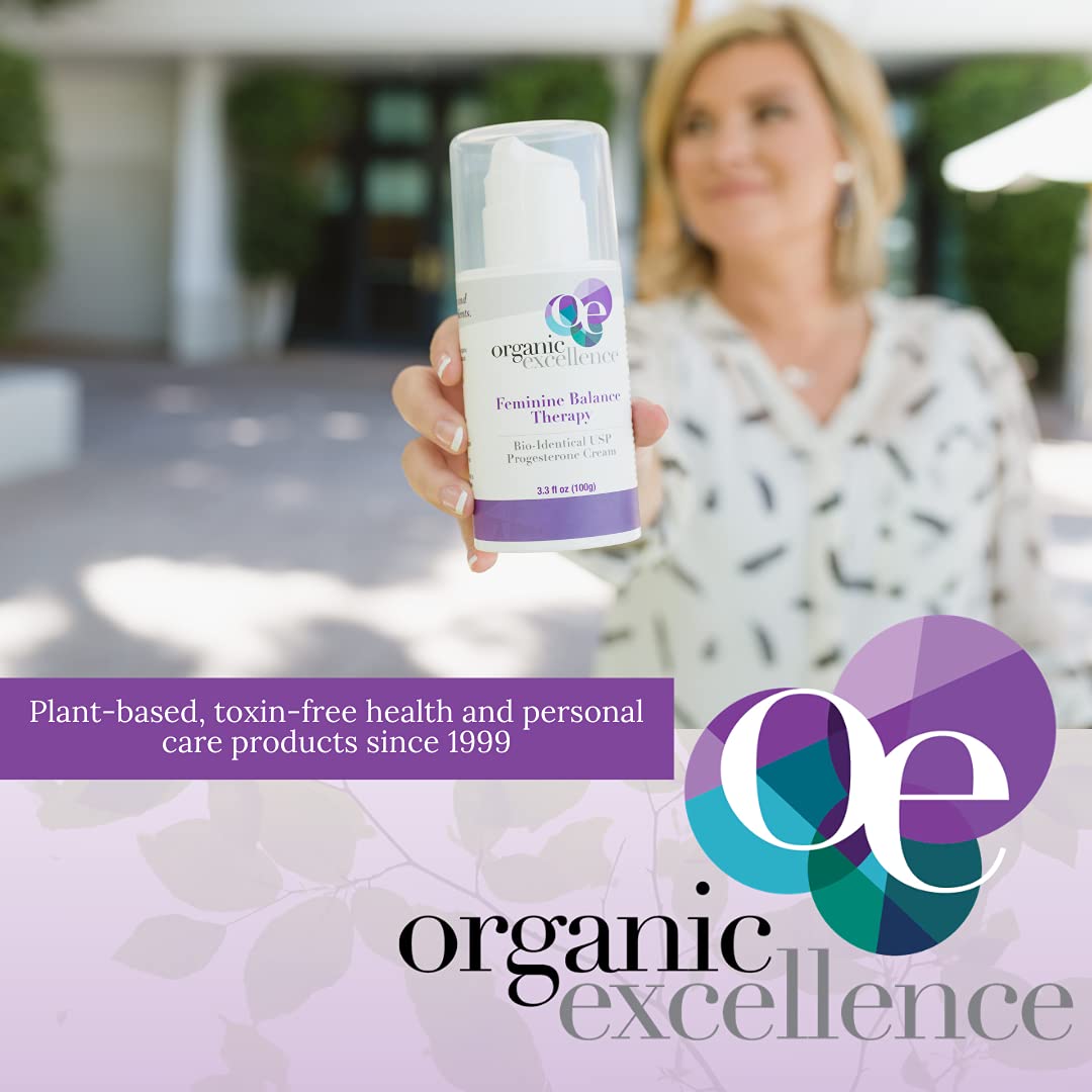 Organic Excellence Feminine Balance Wild Yam & Botanical Cream – Natural Women’s Cream for Everyday Balance – 3.3 fl oz Organic Excellence Au supplements