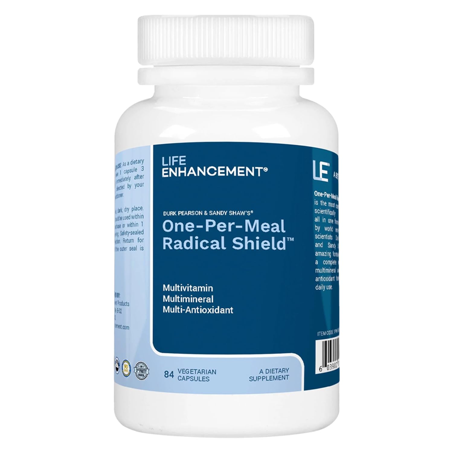 Life Enhancement One-Per-Meal Radical Shield - Multi-Antioxidant, Multivitamin and Multimineral Supplement - 84 Servings Life Enhancement Au supplements
