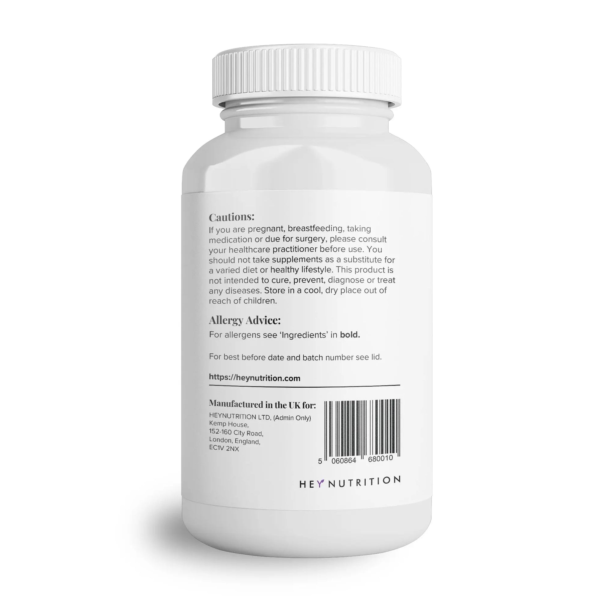 Hey Nutrition Collagen Complex Hyaluronic Acid & Sea Kelp Vitamin E, C, Biotin Hey Nutrition Au supplements