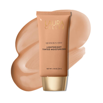 LAURA GELLER NEW YORK Quench-n-Tint Tinted Moisturizer - Sheer to Light Buildable Coverage - Natural Glow Finish - Lightweight Formula with Hyaluronic Acid, 04 Medium LAURA GELLER NEW YORK Au supplements