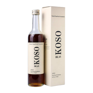 R's KOSO 3-Day Cleanse Japanese Enzyme Drink Rich in Postbiotics, Probiotics and Prebiotic, Made from 100+ Vegetables ＆ Fruits - Natural Support for Better Digestion & Gut Health + Detox - 16oz R's KOSO Au supplements