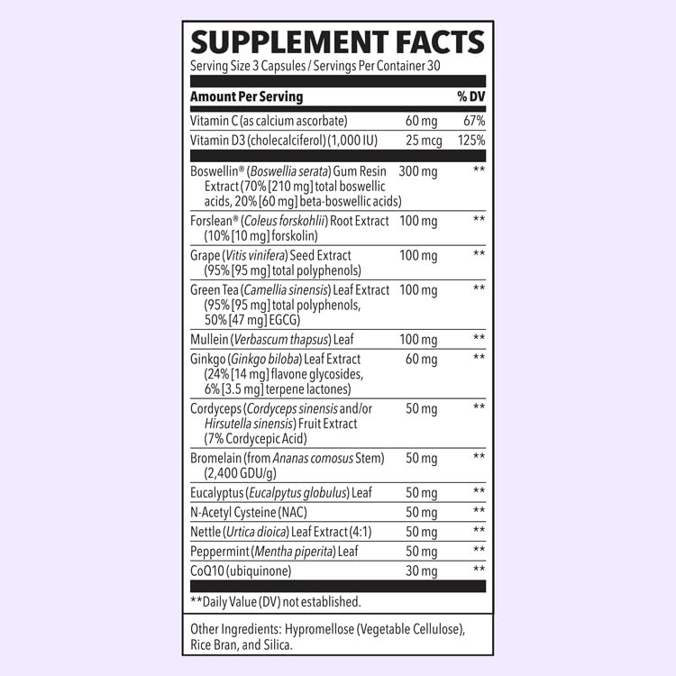 LifeSeasons - Lung Capaci-T - Lung & Respiratory Support Supplement LifeSeasons Au supplements