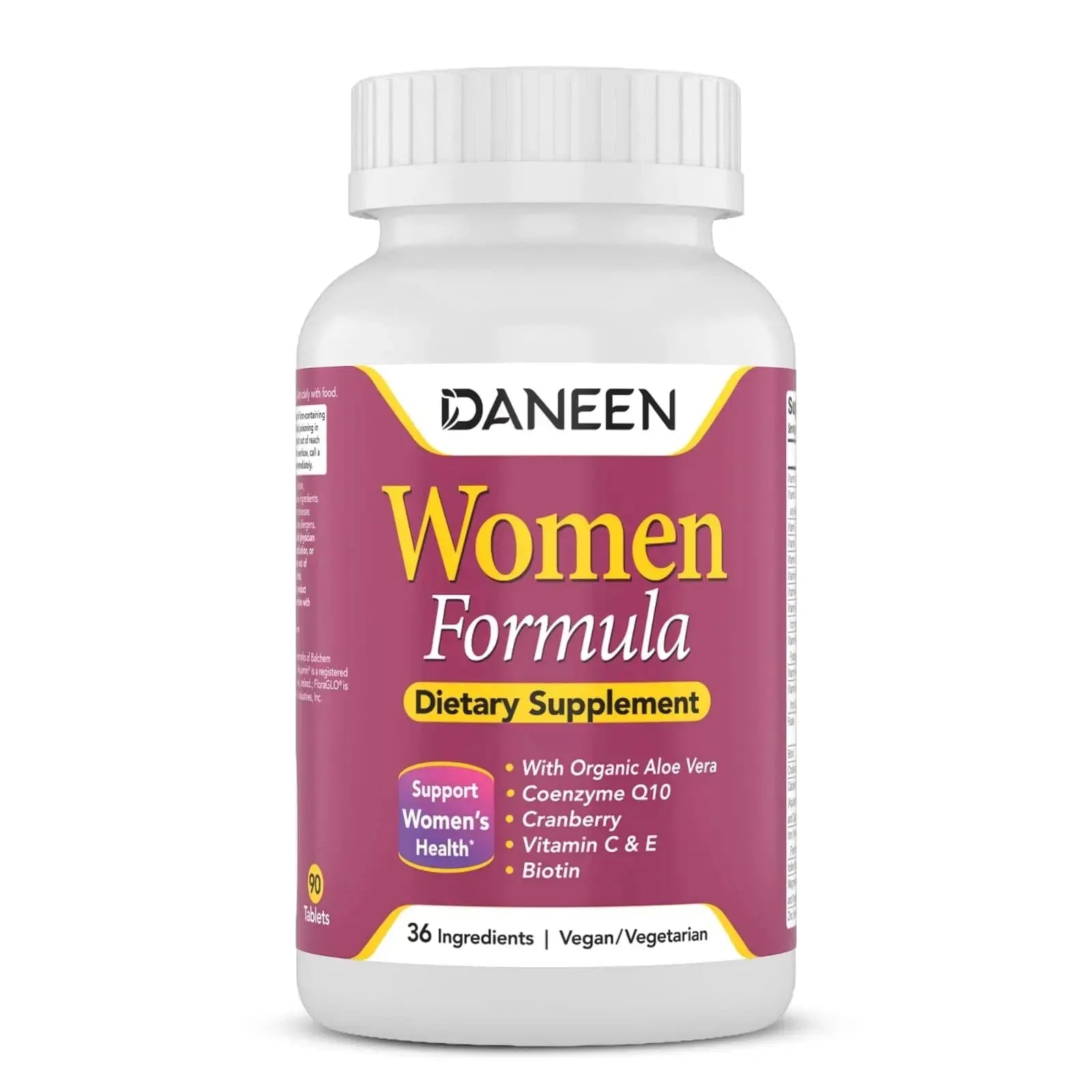 DANEEN Daily Multivitamin for Women - 36 Essential Ingredients - 90 Tablets - Vitamins for Women Multivitamin DANEEN Au supplements
