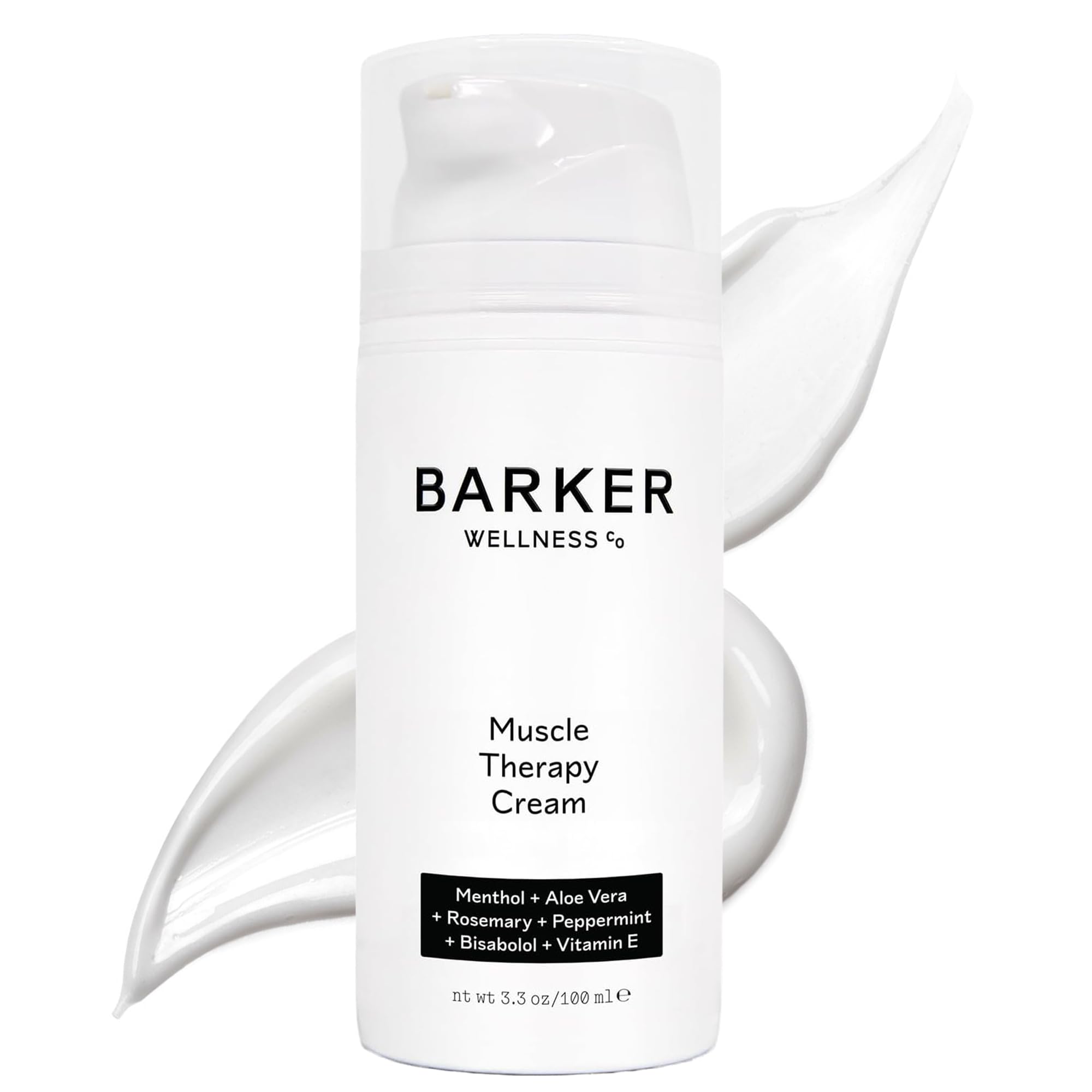 Barker Wellness Soothing Muscle Therapy Cream | Advanced Joint & Muscle Relief for Recovery & Relaxation | Enriched with Antioxidants & Moisturizing Vitamin E | All-Natural Vegan Formula (100ml) Barker Wellness Co Au supplements