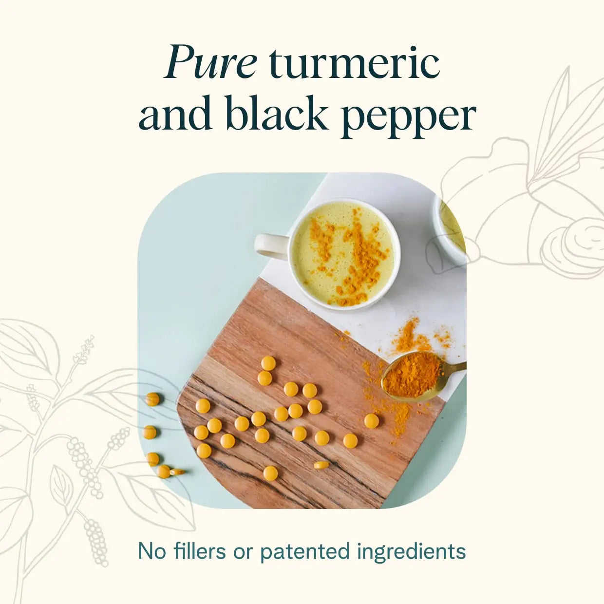 Ora Organic Turmeric Curcumin with Piperine - Pure Extracts for Joint Stress and Cardiovascular Health, Support Healthy Cognitive Function, No Filler Ingredients - 90 Vegan Tablets, 1 Month Supply Ora Organic Au supplements