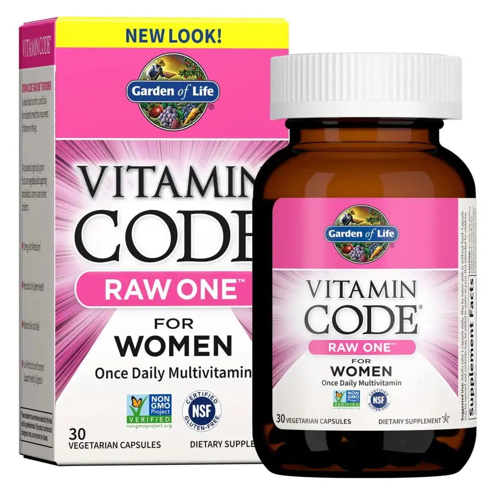 Garden of Life Women's Multivitamin & Organic Multivitamin Bundle, 60 Count Garden of Life Au supplements