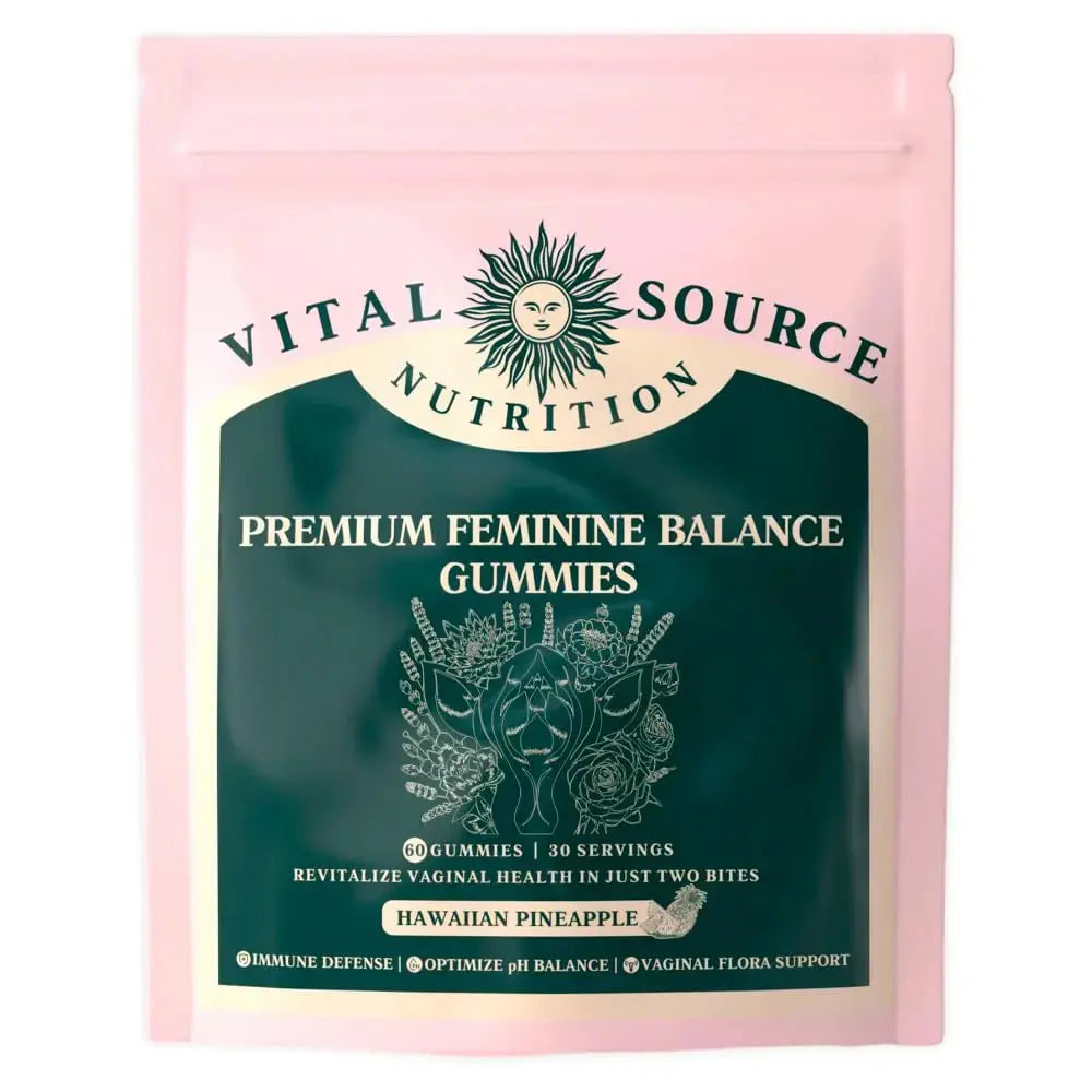Vital Source Nutrition - Premium Feminine Balance Gummies - for Women’s Health & Wellness - Immune Support Vital Source Nutrition Au supplements