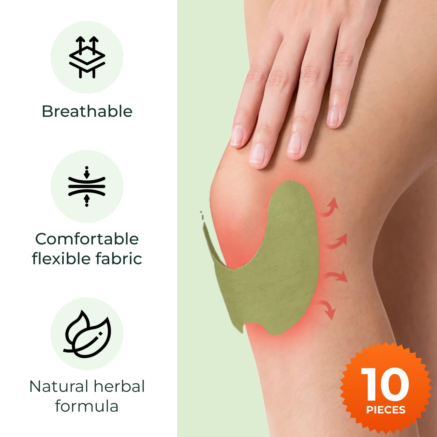 Wellnee Knee & Joint Wellness Bundle – Herbal Patches (10 pcs) & Support Capsules (90 servings) Wellnee Au supplements